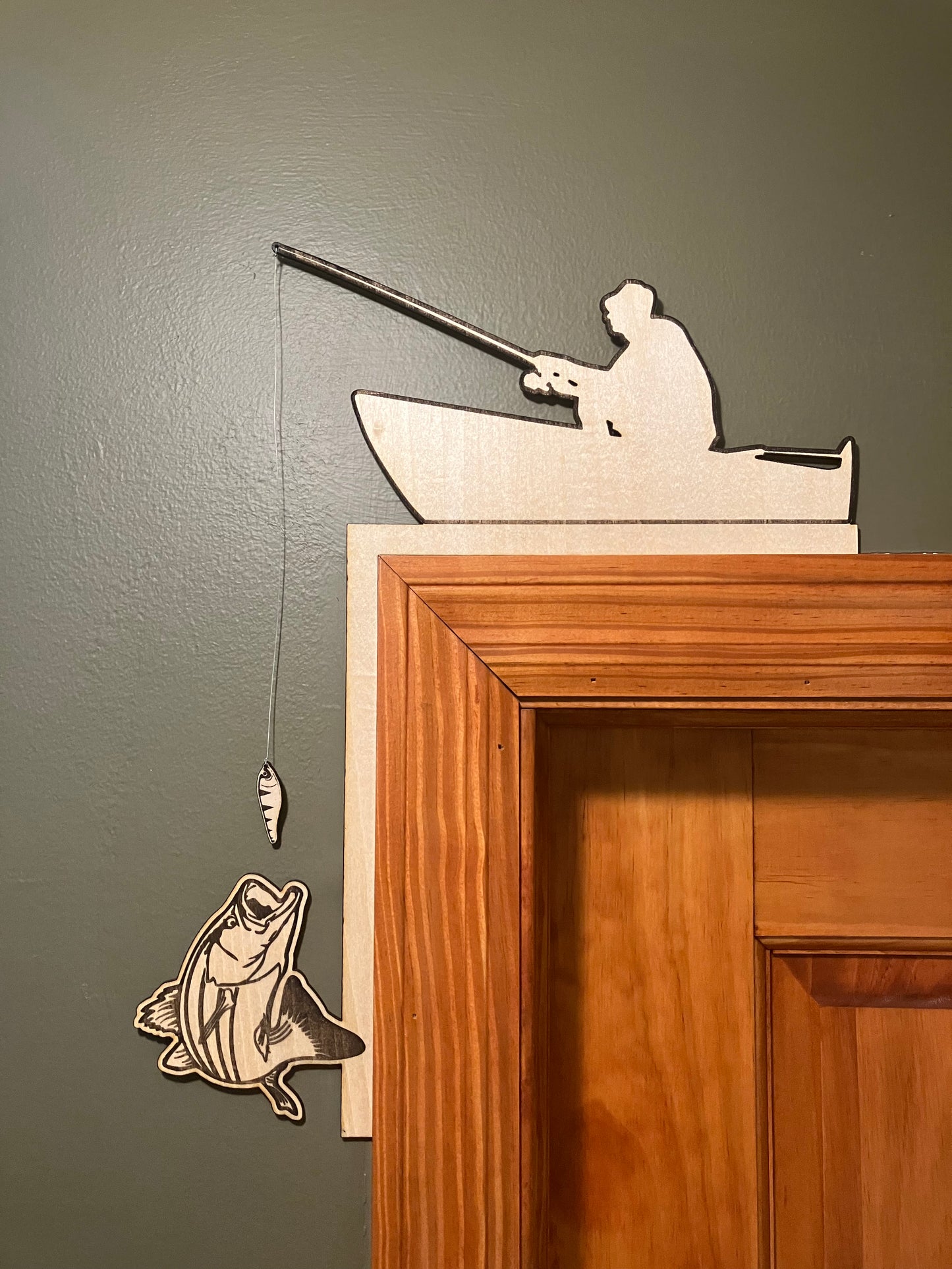 Fisherman Door or Window Frame Decoration