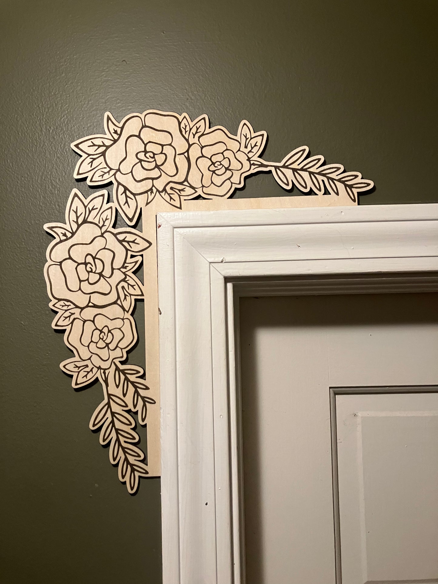 Flower Door or Window Frame Decoration