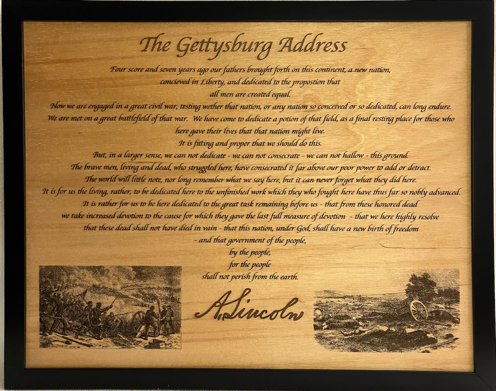 Abraham Lincoln's Gettysburg Address