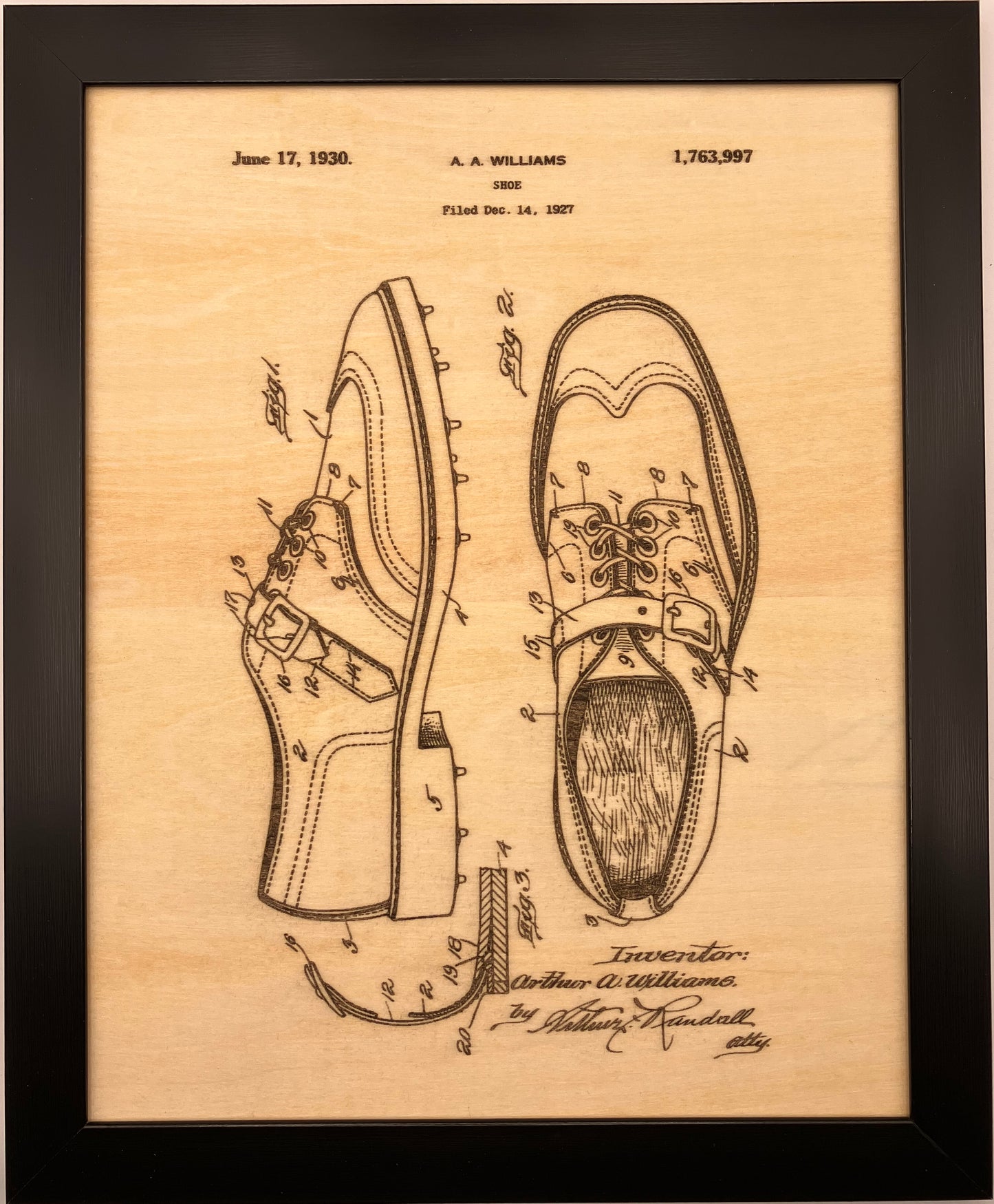 Golf Patent Drawing Set