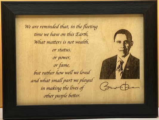 Barak Obama Presidential Affirmation